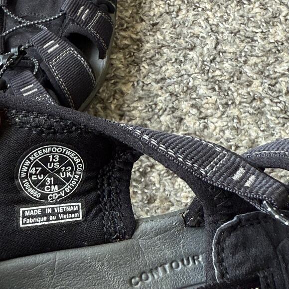 KEEN Clearwater CNX Outdoor Sandals Black Gargoyle 1008660 Mens Sz 13 Waterproof main image 4